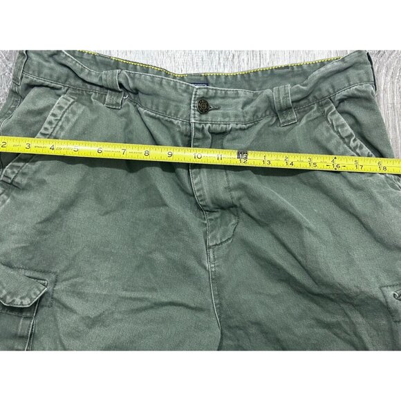 Bum Equipment Cargo Short Men's Size 34 Cargo Pockets Outdoor Army Green - Picture 6 of 7